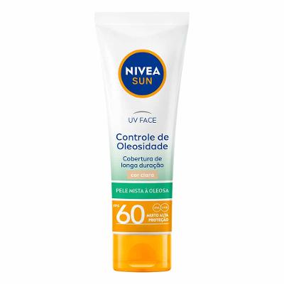 NIVEA SUN Protetor Solar UV Face Controle de Oleosidade FPS 60  50ml
