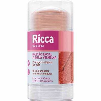 Bastão Facial Argila Vermelha Ricca
