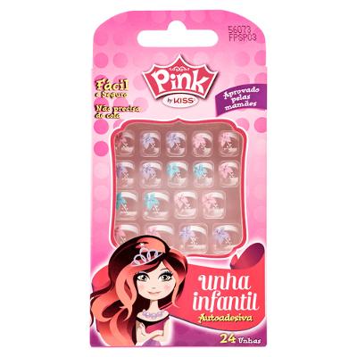 Unha Postiça Infantil Kiss NY - Pop Princess