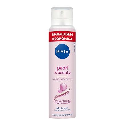 Desodorante Antitranspirante Aerosol Nivea Pearl & Beauty