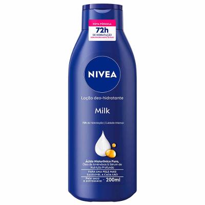 NIVEA Loção Hidratante Milk Pele Seca a Extrasseca