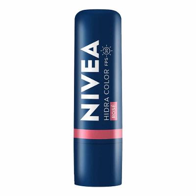 NIVEA Hidratante Labial - Hidra Color 3 em 1 FPS 30