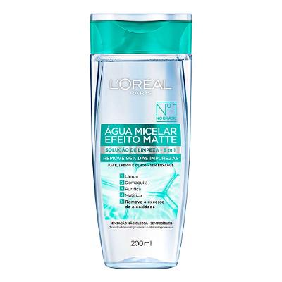 Água Micelar Efeito Matte L'Oréal Paris - Solução de Limpeza Facial
