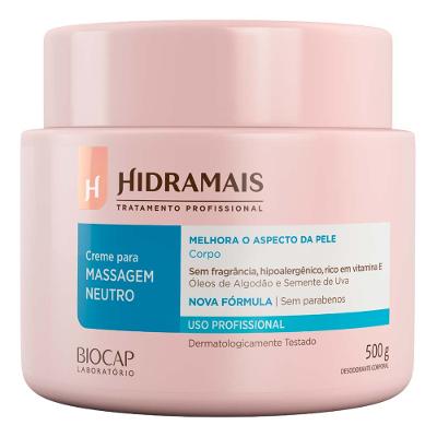 Creme para Massagem Neutro Hidramais Profissional