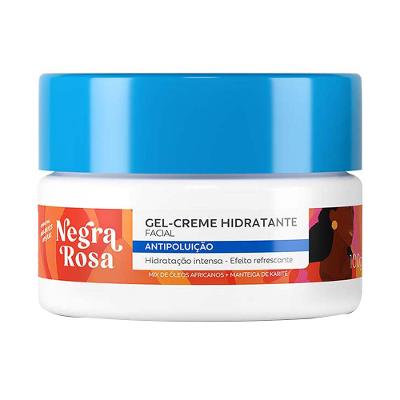 Gel Creme Hidratante Facial Negra Rosa - Antipoluição