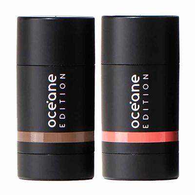 Océane Edition Mini Kit – Contorno Marrom Médio + Blush Coral
