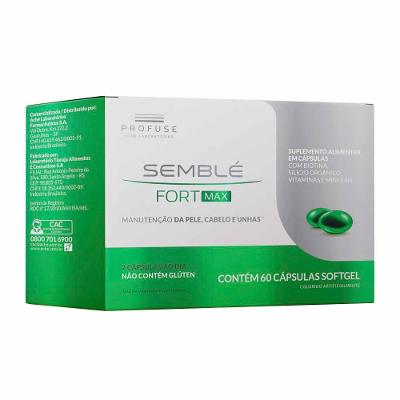 Suplemento Alimentar em Cápsulas Profuse Semblé Fort Max