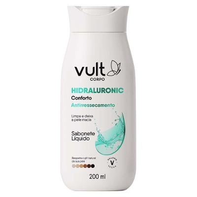 Sabonete Líquido Corporal Vult Hidraluronic Glicerina Conforto