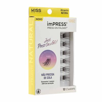 Cílios Postiços ImPRESS Press-on Falsies Mini Refil - Atraente Natural
