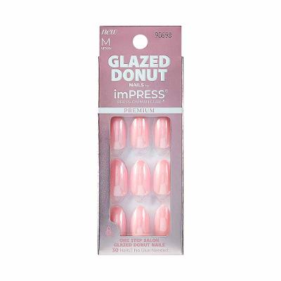 Unha Postiça ImPRESS Glazed Donut - Strawberry Glazed