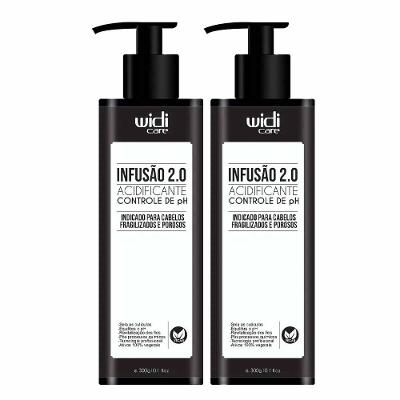 Widi Care Infusão 2.0 Acidificante Controle de PH Kit com 2 Finalizadores