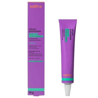 Sérum Hidratante Facial Sallve Antissinais