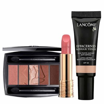 Lancôme - Corretivo Facial Effacernes + Batom Cremoso L'Absolu Rouge + Paleta de Sombra Hypnôse Kit Presenteável