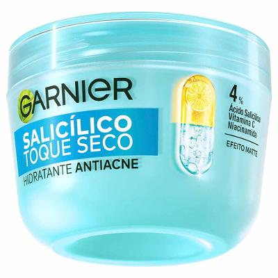 Hidratante Facial Antiacne Garnier Skin Salicílico Toque Seco