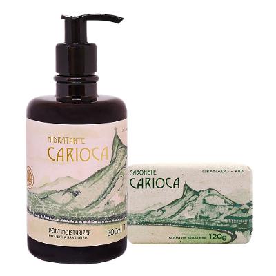 Granado Carioca – Hidratante Corporal + Sabonete em Barra Kit Presenteável