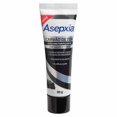 Asepxia Máscara Peel Off Carvão Detox