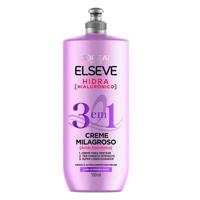Elseve Creme Milagroso 3 em 1 Hidra Hialurônico