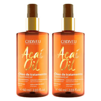 Cadiveu Açaí Oil Kit – Óleo de tratamento Com 2 Unidades