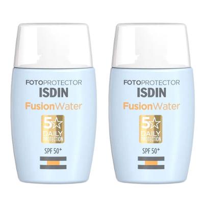 Isdin Fusion Water 5 Stars Kit  – 2 Protetores Solares Faciais FPS 60