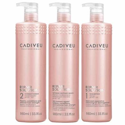 Cadiveu Professional Repair Kit – Shampoo + Condicionador + Máscara