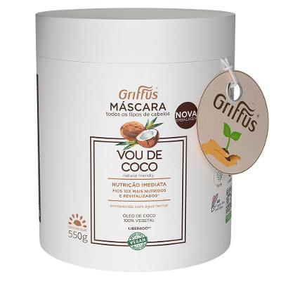 Griffus Vou de Coco - Máscara de Tratamento