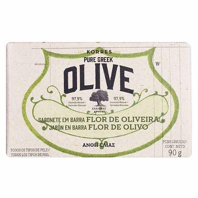 Sabonete em Barra Korres – Flor de Oliveira