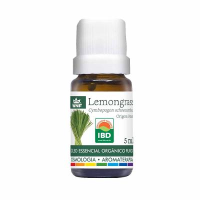 Óleo Essencial Lemongrass Orgânico Cymbopogon Schoenanthus