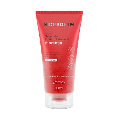 Sabonete Líquido Esfoliante Hidraderm - Morango