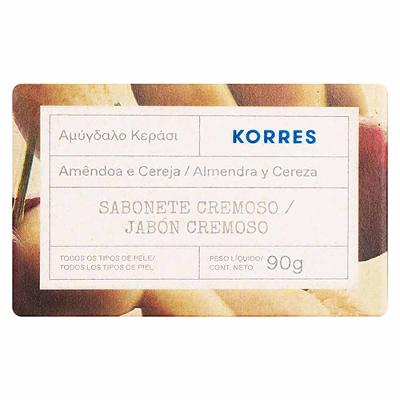Sabonete em Barra Korres – Amêndoa Doce e Cereja