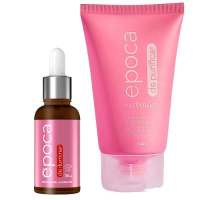 Época by Dermage Kit – Época de Purificar 140g + Época de Iluminar 30ml
