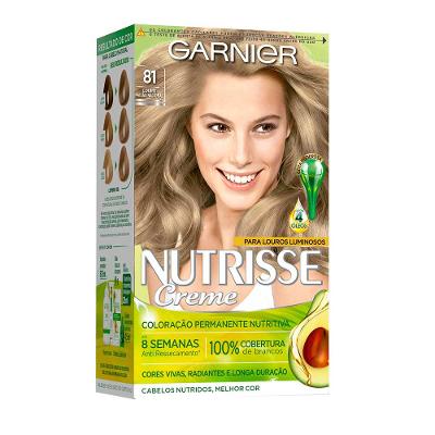 Coloração Nutrisse Garnier 81 Louro Paixão Nacional