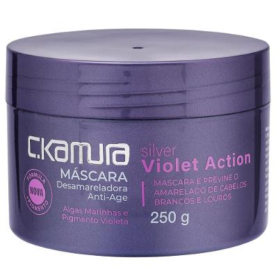 C.Kamura Silver Violet Action – Máscara Desamareladora