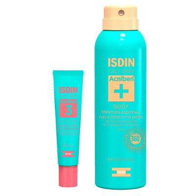 Isdin Acniben Kit - Spray Corporal Antiacne + Gel Secativo para Espinhas