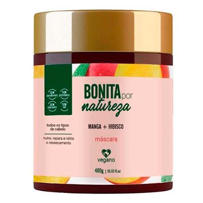 Bonita por Natureza Manga e Hibisco Máscara