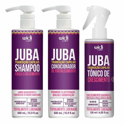 Widi Care Juba Transição Kit – Shampoo + Condicionador + Tônico