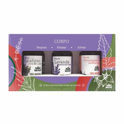 Kit Óleos Vegetais WNF Pronto Para o Corpo