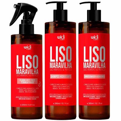 Widi Care Liso Maravilha Kit – Shampoo + Condicionador + Fluído Anti Frizz