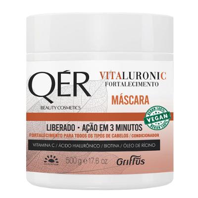Griffus QÉR Beauty Cosmetics Vitaluronic Máscara Capilar