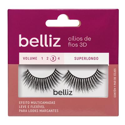 Cílios Postiços Belliz 3D - 214