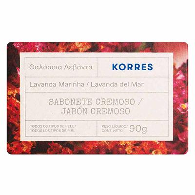 Sabonete em Barra Korres – Lavanda do Mar