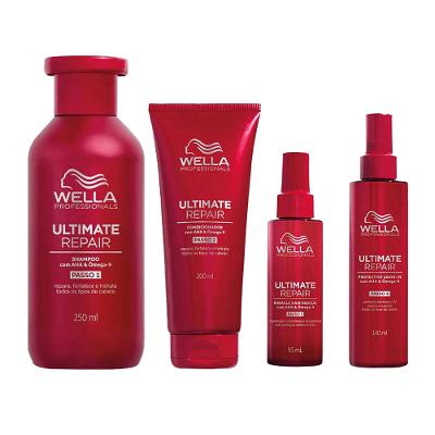 Wella Professionals Ultimate Repair Kit - Shampoo + Condicionador + Leave-In + Protetor