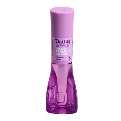 Esmalte Top Coat Dailus – Que Tudo Termine em Brilho