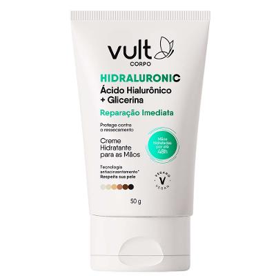Creme Hidratante para as Mãos Vult - Hidraluronic Glicerina