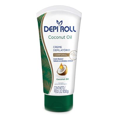 Creme Depilatório Corporal DepiRoll – Coconut Oil