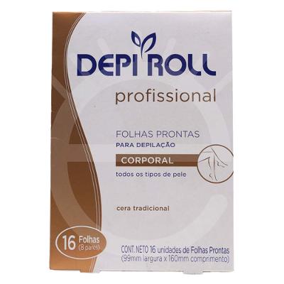 Folhas Depilatórias DepiRoll - Tradicional