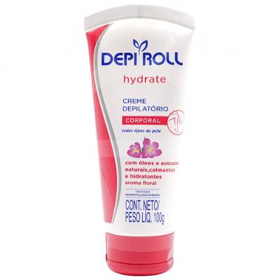 Creme Depilatório Corporal DepiRoll - Hydrate Floral