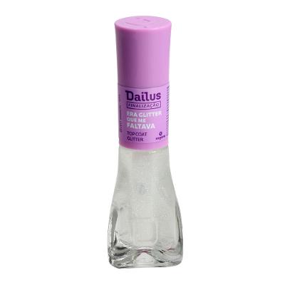 Esmalte Top Coat Dailus – Era Glitter que Me Faltava