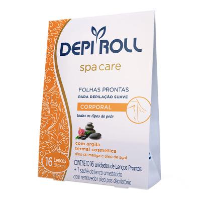 Folhas Depilatórias Corporais DepiRoll – Spa Care