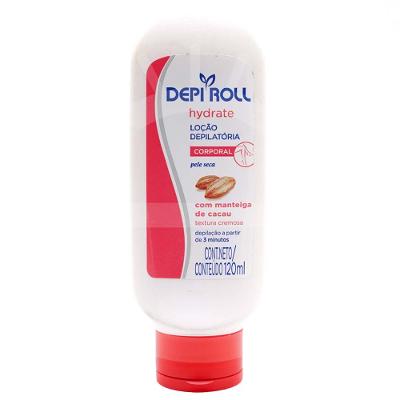 Loção Depilatória Corporal DepiRoll – Manteiga de Cacau