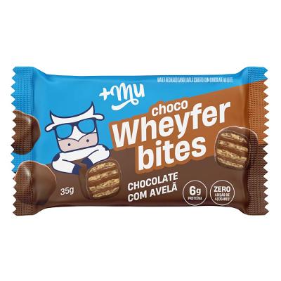 Chocowheyfer Bites +Mu – Chocolate com Avelã